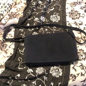Calvin Klein Black Mini Bag with Textured Fabric